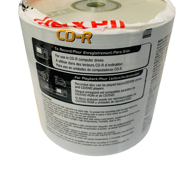 Maxell CD-R 48x 700MB 80-Min 100-Disc Spindle For Computer Use - Picture 3 of 7